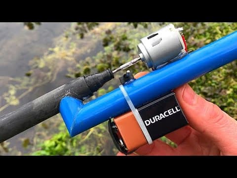 How to make a water pump with dc motor