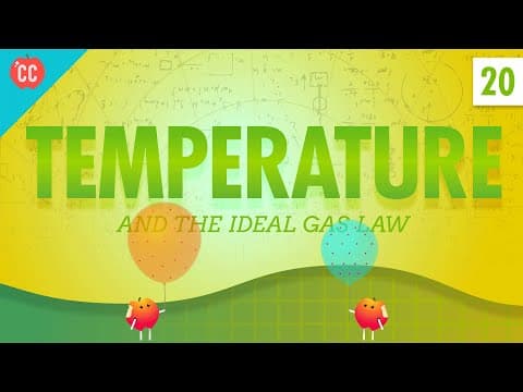 Temperature: Crash Course Physics #20 - YouTube