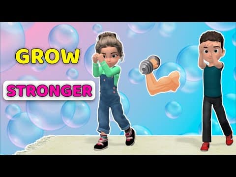 Home exercises for children - strengthening workout