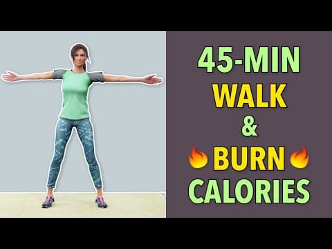 45-MIN INTENSE WALK: BURN MORE CALORIES WITH LESS EFFORT