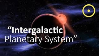 Can A Planetary System Exist Outside A Galaxy