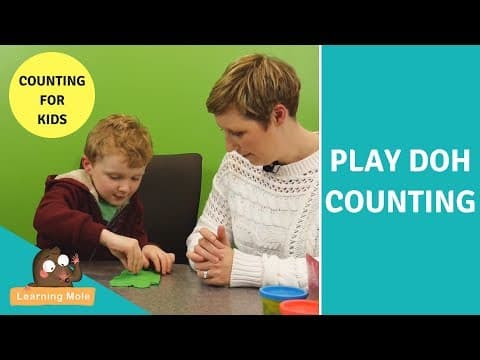 Play Doh Counting - Educational Toys - Counting for kids - Play Doh Maths - Maths Resources