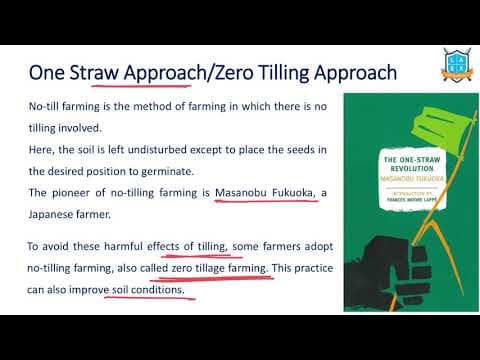What is Zero Tillage Approach ? || One Straw Approach అంటే ఏమిటి?