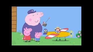 We Love Peppa Pig Grandpa's Toy Plane