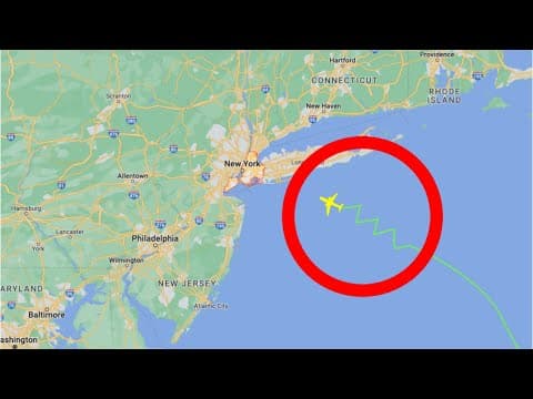 Air Traffic Controller Sees Plane Fly This Route - When He Realizes Why, He Turns Pale