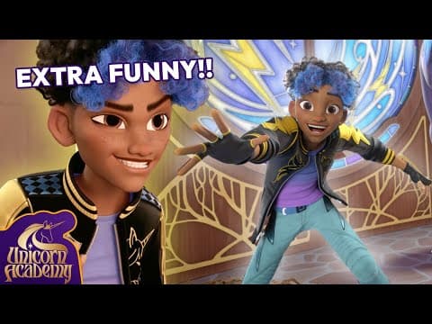 Rory Being HILARIOUS for 15 Minutes Straight! | Unicorn Academy | Cartoons for Kids