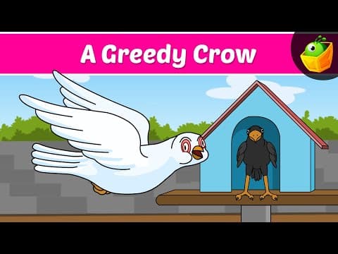 The Greedy Crow - Jataka Tales