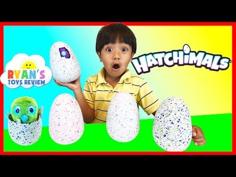 HATCHIMALS SURPRISE EGGS OPENING