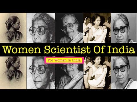 Women scientists in india