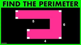 Find the Perimeter of the Irregular Shape