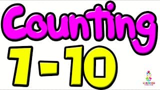 COUNT from 1 to 10 for Children (with Teddy Bears)
