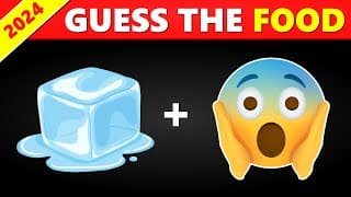 Guess The Food and Drink by Emoji  | Emoji Quiz