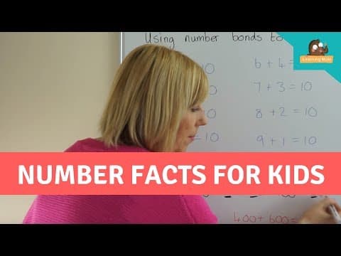 Number Facts or Number Bonds of Number 10 for Kids