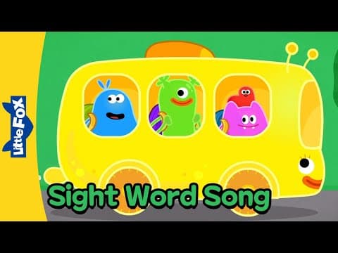 Sight words song - who can help me? - learn to read - kindergarten