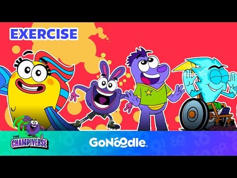 Chin Up Champ|Songs for Kids| Motivation|GoNoodle
