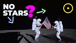 Why Can not You See Stars From The Moon