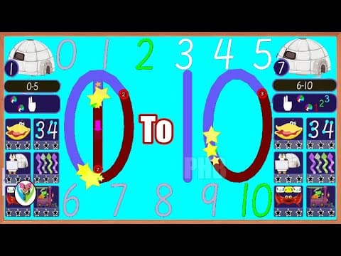 Numbers 1 to 10 - Early Maths EDU