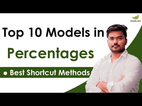 Percentages Problems in Telugu | Aptitude Classes in Telugu