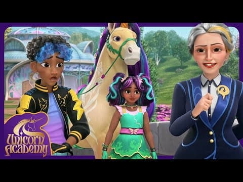 Unicorn Academy 🦄 Unicorn Island would be Destroyed! | Kids Movies
