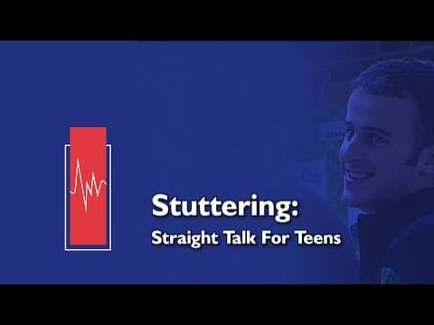 Stuttering straight talk for teens