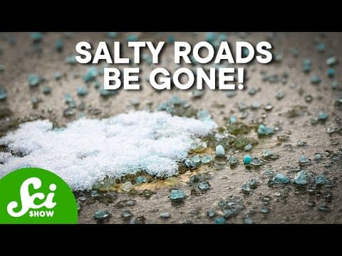How To Clear Icy Roads, With Science