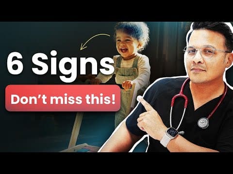 6 Hidden Signs of Developmental Delays Parents Never Notice | Dr. Arif Khan