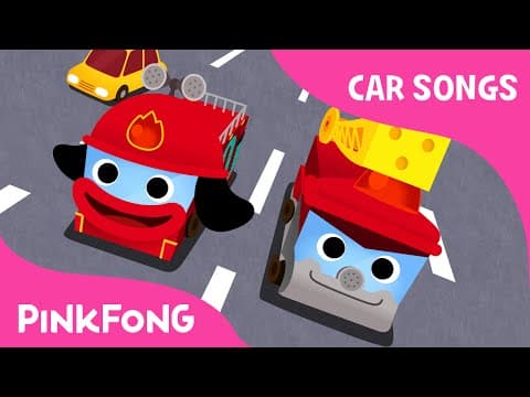 Hurry Hurry Drive the Fire Truck | Car Songs