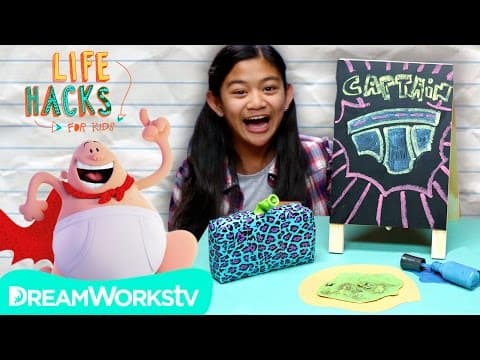 Captain Underpants Hacks! | LIFE HACKS FOR KIDS