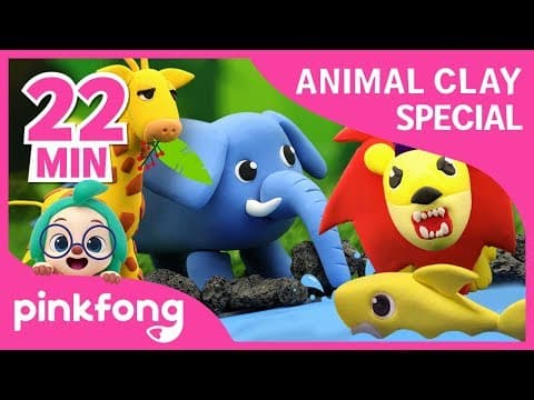 How to make Clay Baby Shark and more | Clay Animals