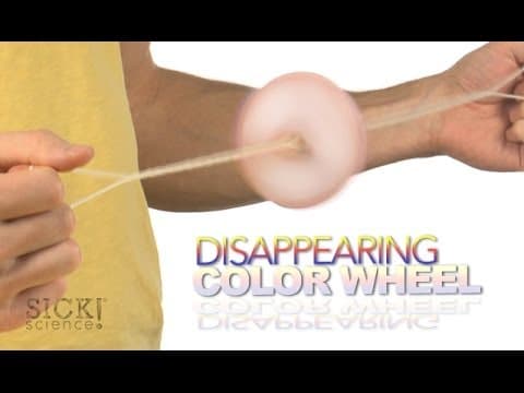 Disappearing Color Wheel - Sick Science! #182
