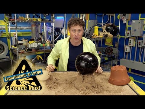 SCIENTIFIC Sand Castles! | Experiments