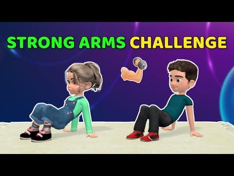 14-DAY STRONG ARMS CHALLENGE FOR KIDS