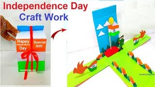 easy independence/republic day craft ideas - tricolor - diy - craft ideas