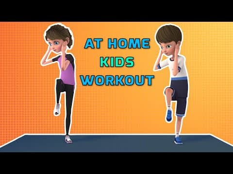 AT-HOME KIDS WORKOUT TO EXERCISE REGULARLY | Kids Exercise