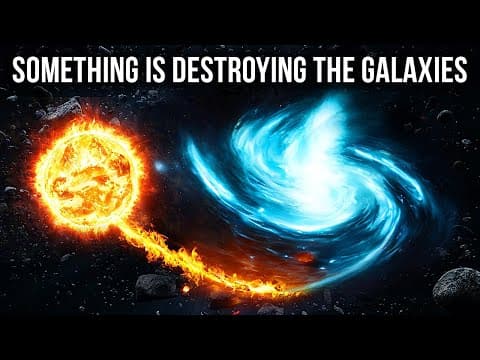 Something Is Destroying The Galaxies Next Door
