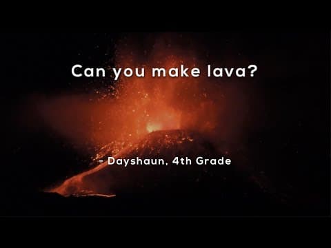 Can you make lava