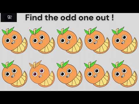 Can You Find the Odd One Out? Odd one out brain teaser riddles | kids riddles | odd 1 out | guess