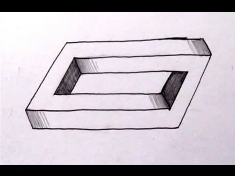 How to draw a Penrose Rectangle and other impossible objects