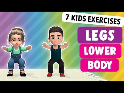 7 Exercises For Kids: Legs and Lower Body
