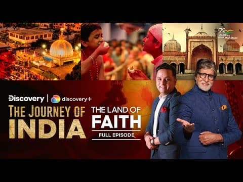 The Journey of India | Land of Faith | Full Episode | Amitabh Bachchan | Amish Tripathi