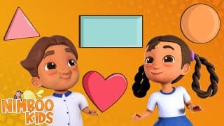 Shapes Song, आकार गीत, Hindi Nursery Rhymes for Kids