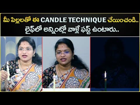 Dr Asleshah : Candle Technique To Impove Children's Concentration - Focus - Memory Loss | Mr Nag