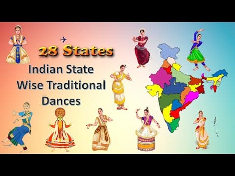Indian 28 states folk dances and traditional dances of india
