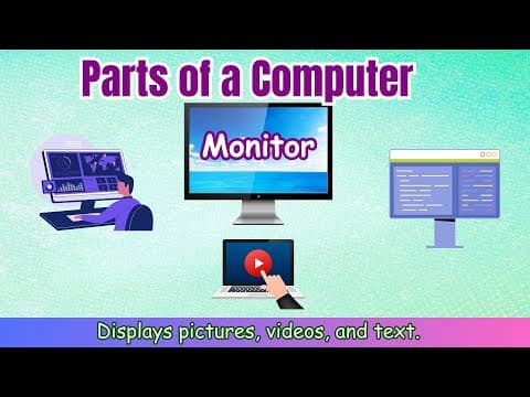 Parts of a Computer | Cambridge Computer Science Book 2 | Easy Learning for Kids | Primary 2 Kids