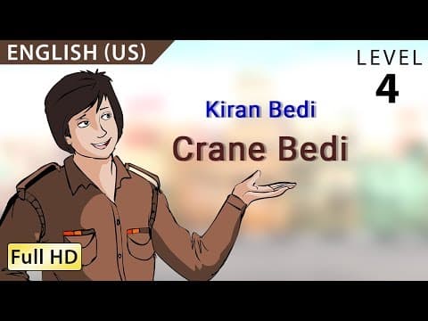 Kiran Bedi, Crane Bedi: Learn English (US) - Story for Children "BookBox.com"