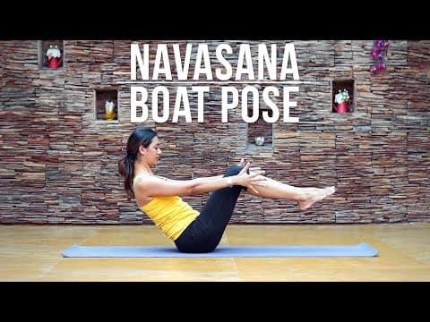 How to do Navasana - Boat Pose for Beginners