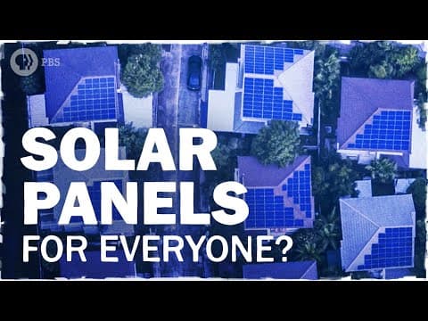 Can we get solar power to everyone who wants it