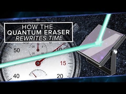 How the Quantum Eraser Rewrites the Past | Space Time | PBS Digital Studios