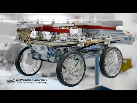 Preparing NASA’s CADRE Moon Rovers for Launch - YouTube