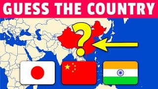 Guess The Country on The Map